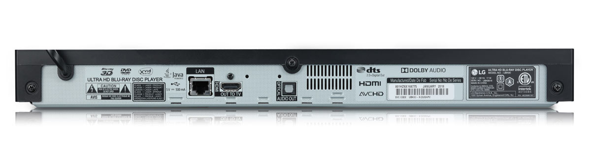 thumbnail image 2 of Remote Control For LG UBK90 & UBK80 4K Ultra HD Blu-ray Player - Wireless Replacement 2 of 6