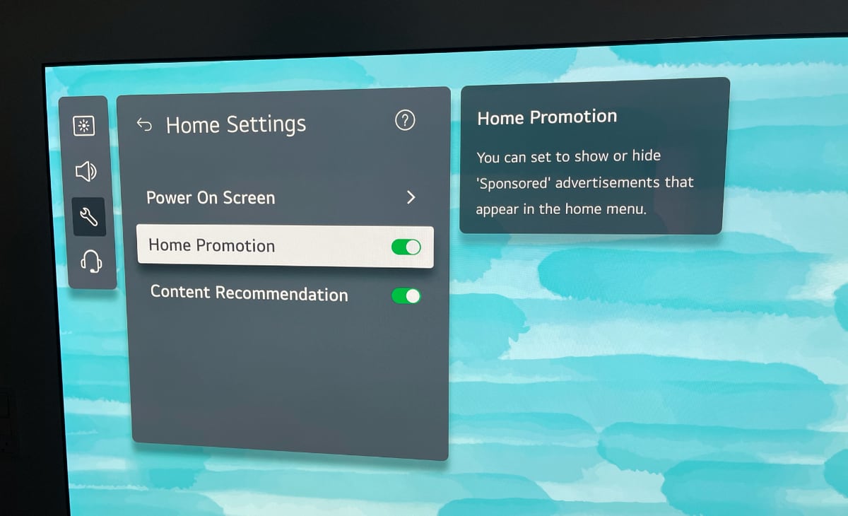 LG TV Home Auto Launch