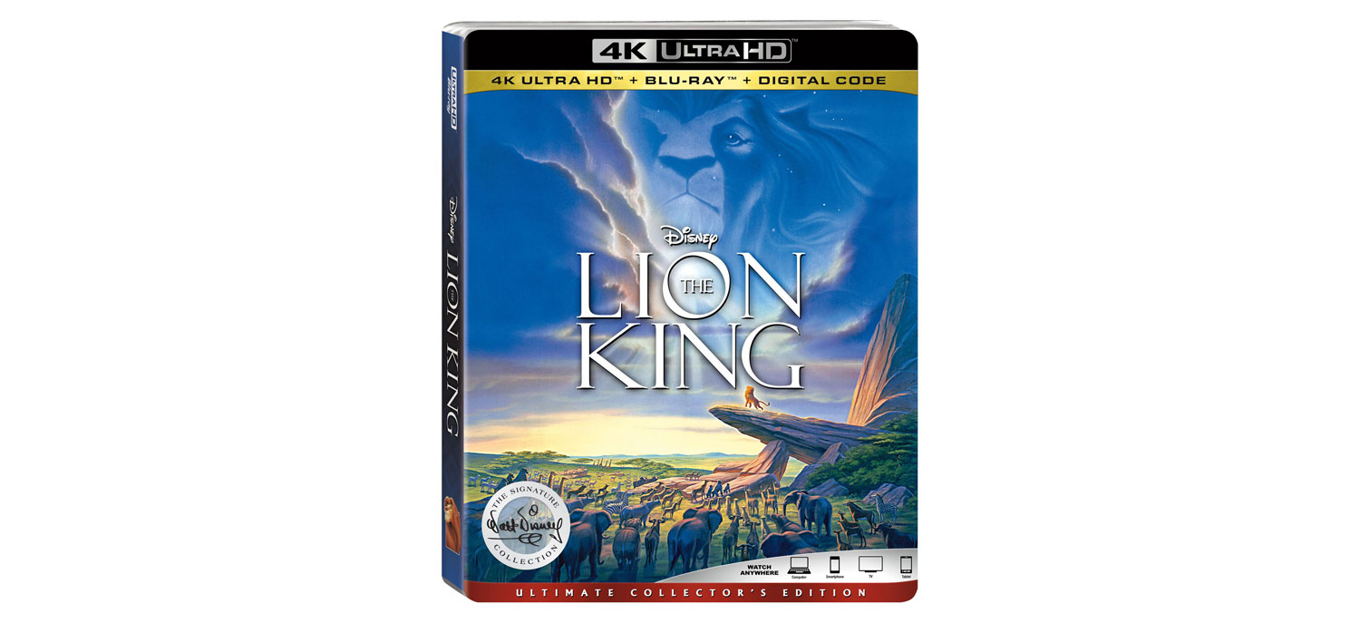 Disney will re-release 'The Lion on UHD