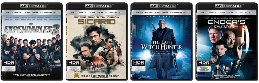 Lionsgate UHD Blu-ray Lionsgate UHD Blu-ray