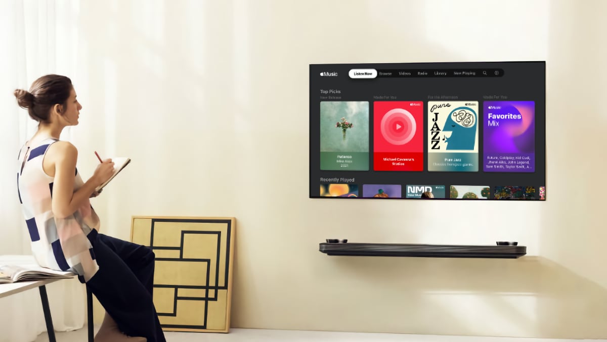 Apple Music LG TV