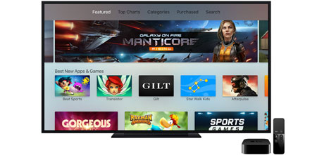 New Apple TV with App Store, Siri & tvOS unveiled - FlatpanelsHD