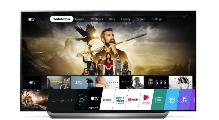 LG Apple TV app Dolby Atmos