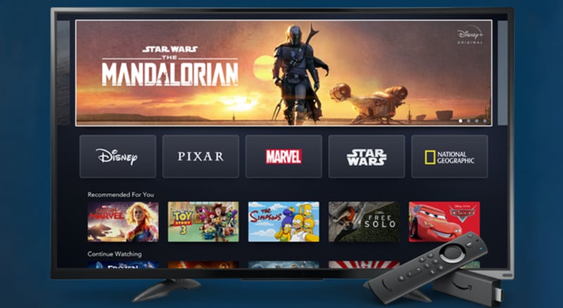 Disney+ on Fire TV