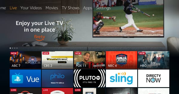 Fire TV live