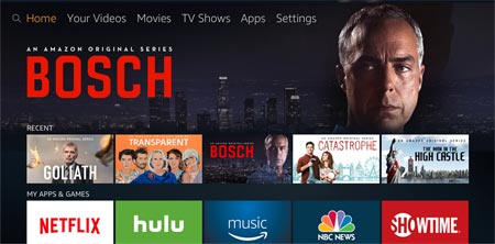 revamps Fire TV user interface with new home screen