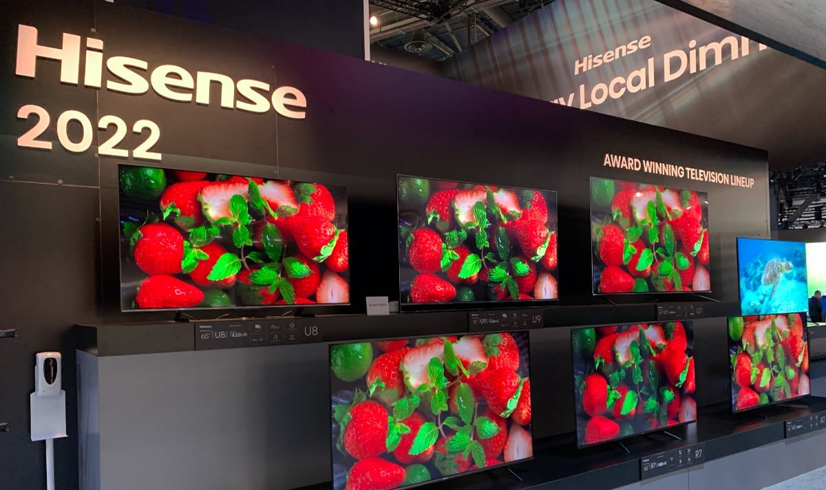 Hisense 2022 TVs
