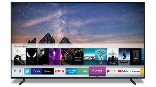 iTunes on Samsung TV