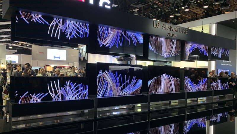 LG rollable OLED