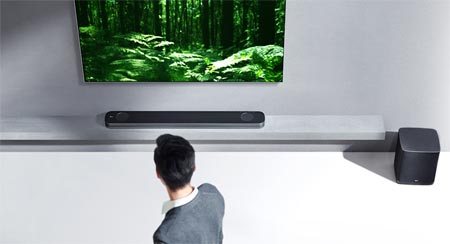 LG SJ9 Atmos soundbar