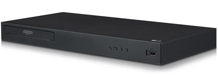  LG UBK90 4K Ultra-HD Blu-ray Player with Dolby Vision (2018) :  Electronics