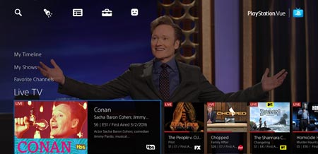 Live tv 2025 playstation