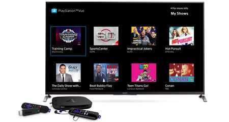 PlayStation Vue on Roku