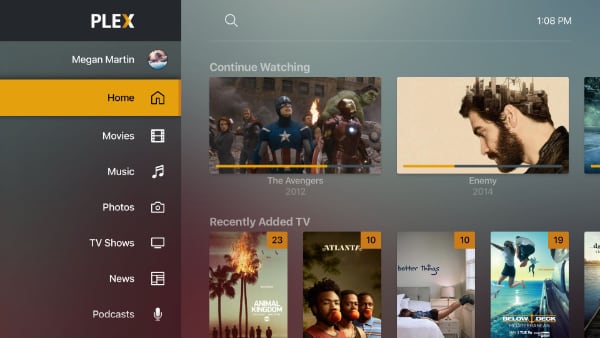 Plex debuts redesigned TV app on Roku Apple TV (beta) - FlatpanelsHD