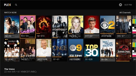 Plex Live TV on Roku