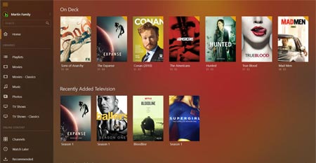 Plex for Windows 10