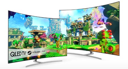 Steam Samsung TV