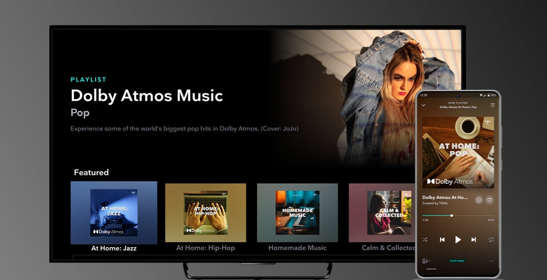 Tidal Dolby Atmos TV