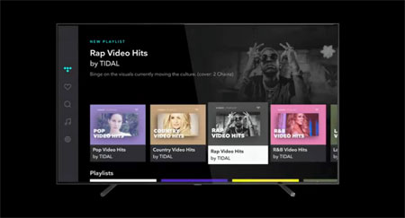 Tidal Samsung TV