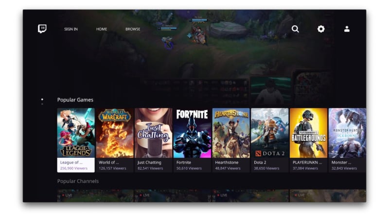 Twitch Apple TV