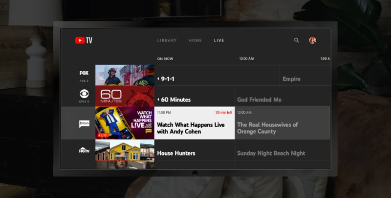 YouTube TV on FireTV