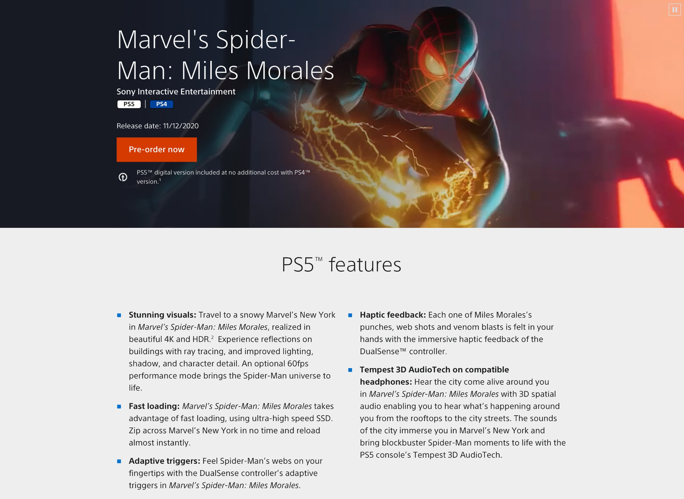 Now on PS5: 'Demon's Souls,' 'Spider-Man Morales' and 'Marvel's Spider-Man  Remastered