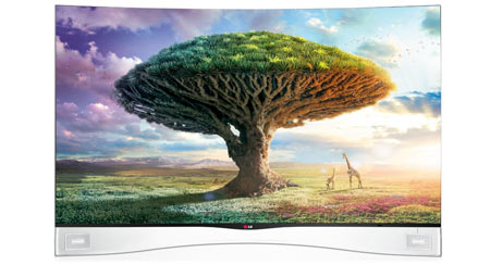 lg curved oled tv