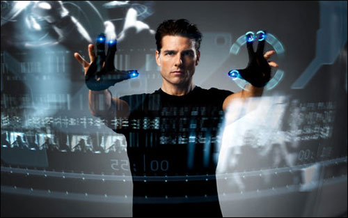 Minority Report touch-screen