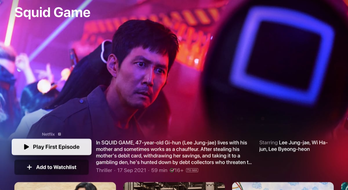 Netflix Apple TV app Netflix Apple TV app