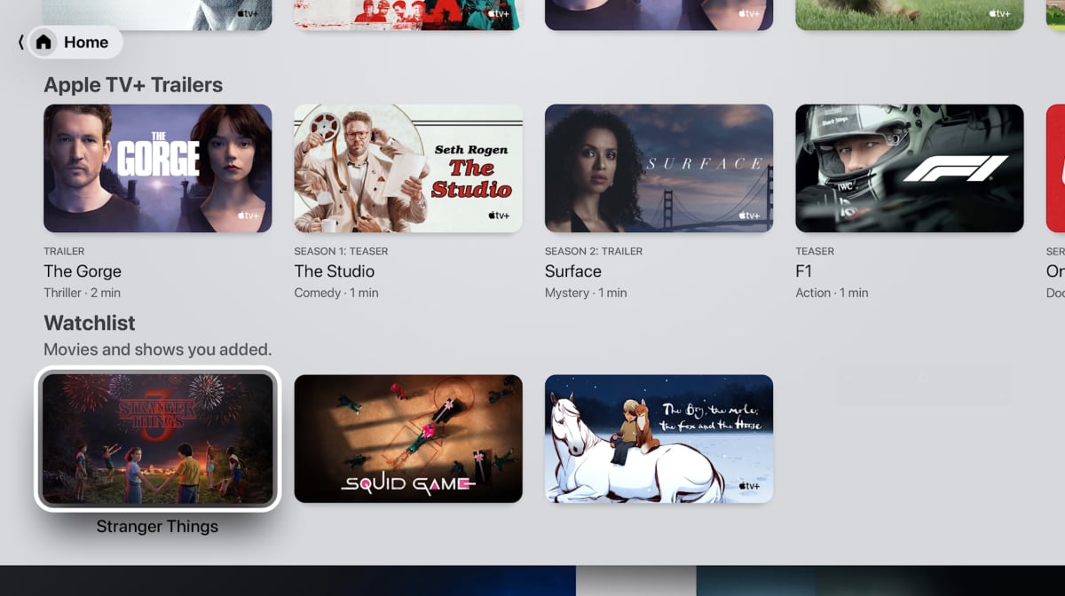 Netflix Apple TV app Netflix Apple TV app