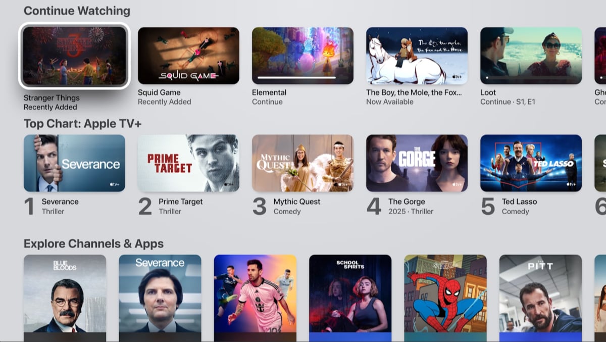 Netflix Apple TV app Netflix Apple TV app