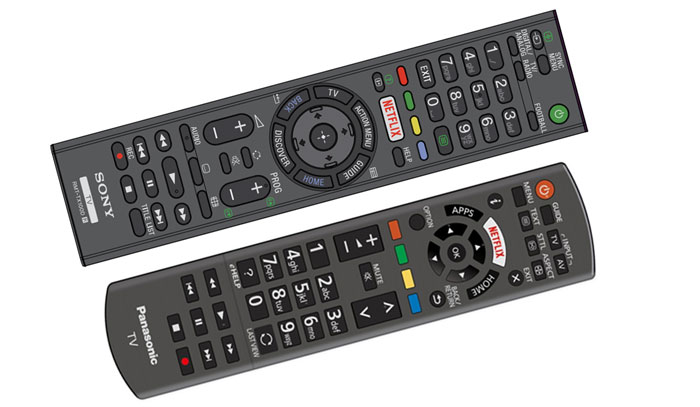 Netflix button Netflix button