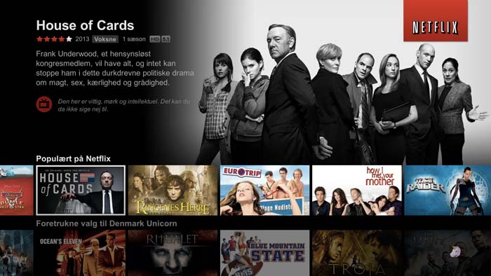 Netflix new user interface