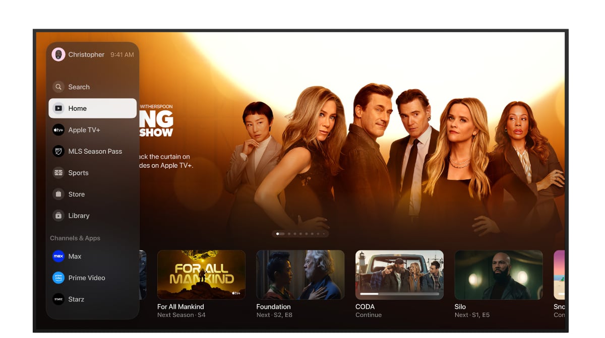 New Apple TV app New Apple TV app