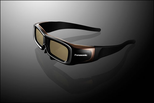 Click to enlarge Panasonic’s current 3D glasses