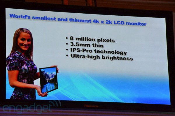 Panasonicâ€™s 20-inch 4K panel