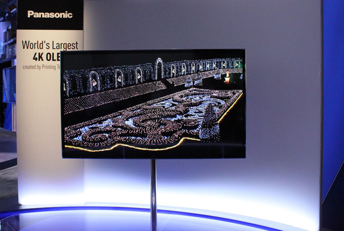 Click to enlarge Panasonics 4K OLED-TV