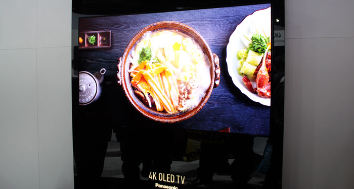 Panasonic 4K OLED TV at CES 2015