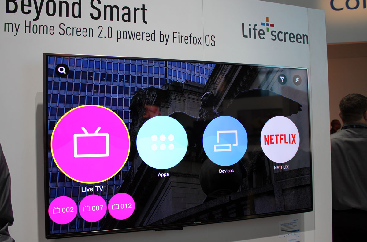 Hands-on with Firefox OS in Panasonic's TVs - FlatpanelsHD