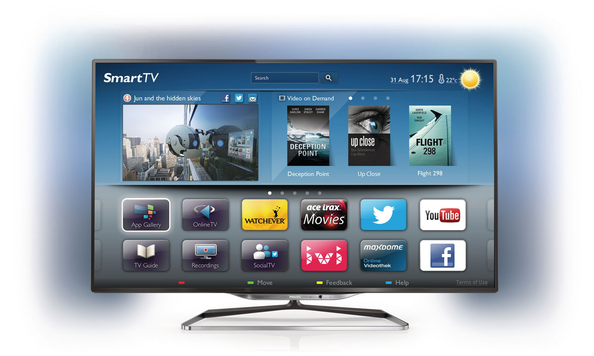 como conectar un smart tv philips a netflix