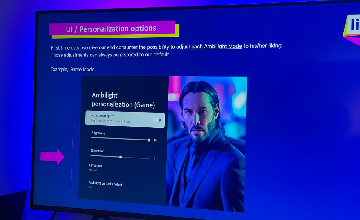 Philips Ambilight customization