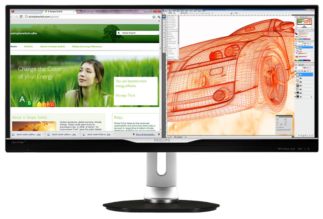Click to enlarge Philips 21:9 monitor