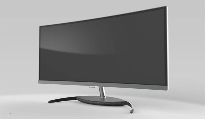 Philips curved 34-inch monitor“ title=