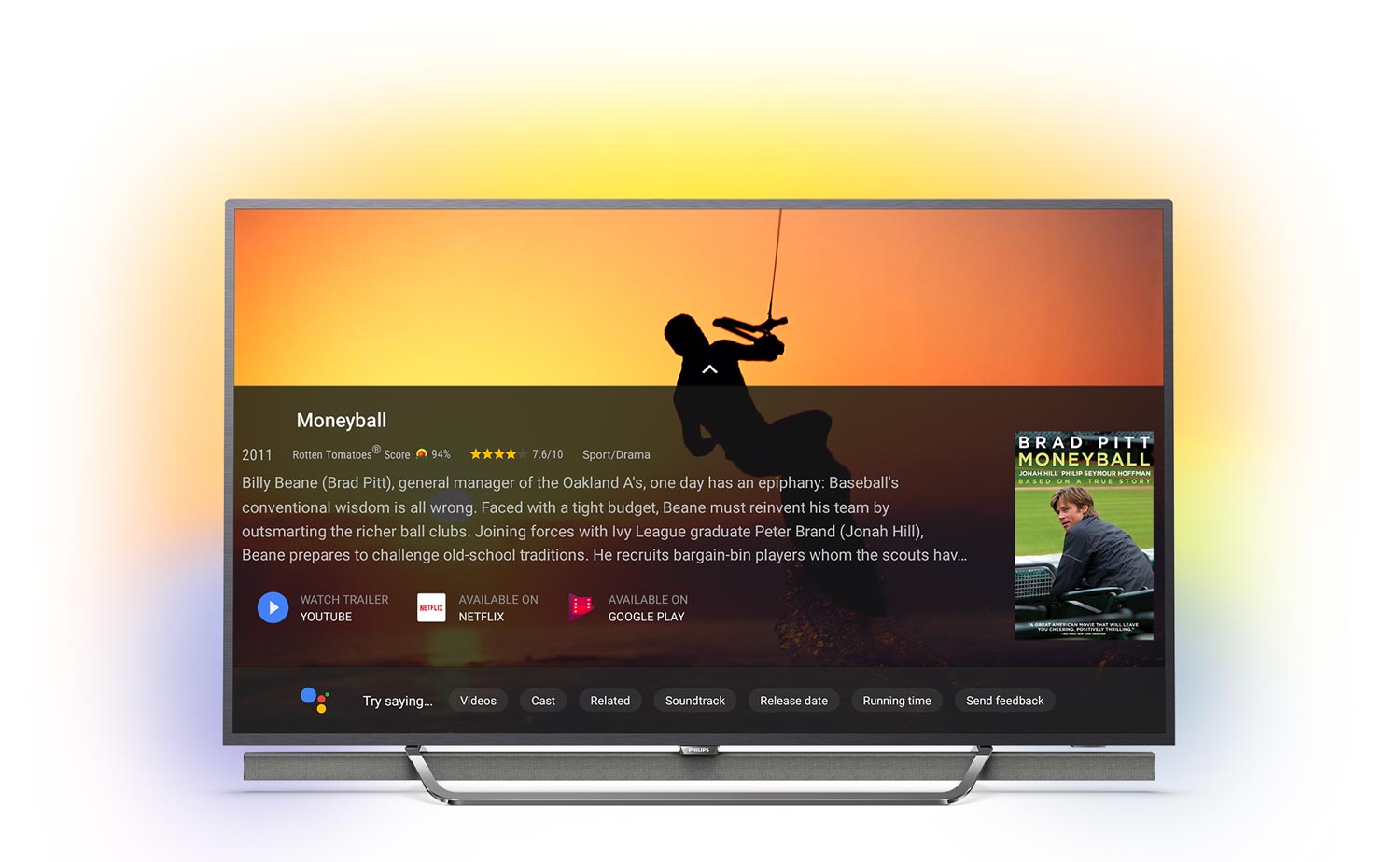 tv that works with google assistant