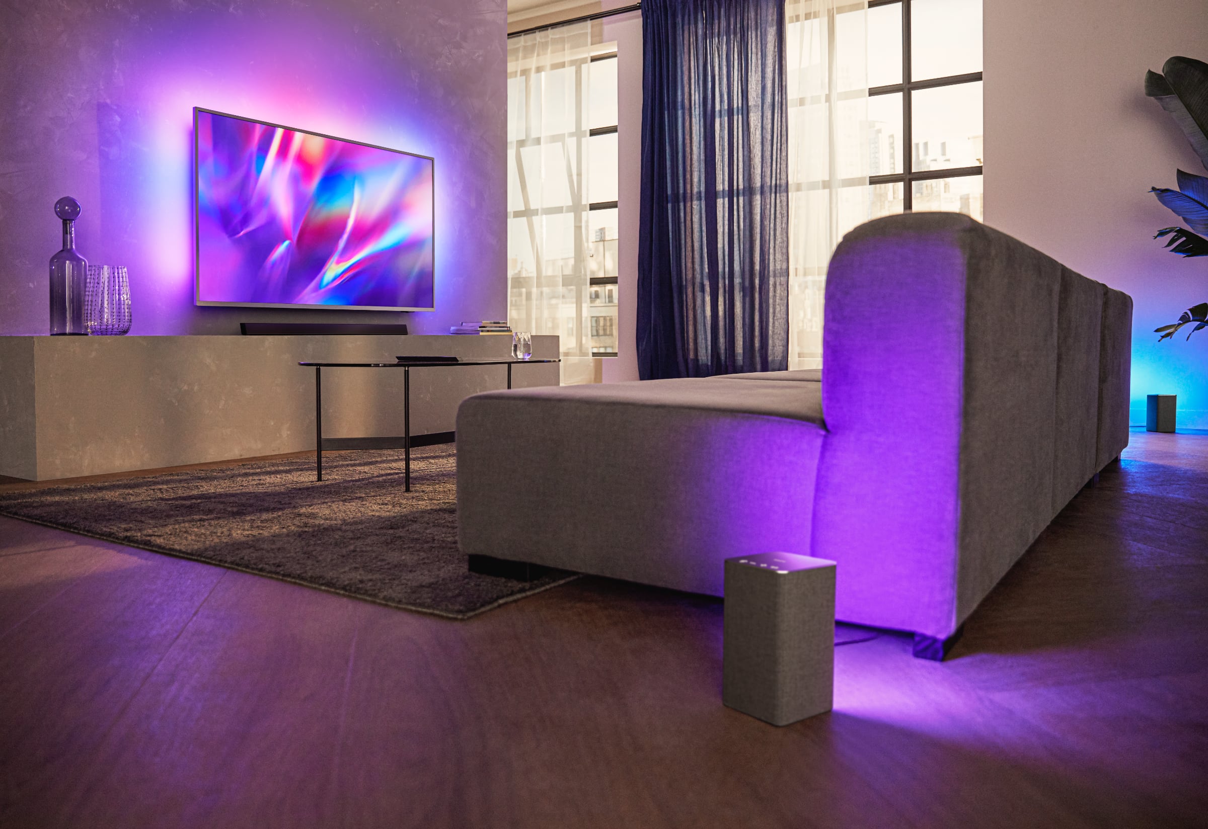 New Philips with Atmos, DTS Play-Fi – and first Ambilight FlatpanelsHD