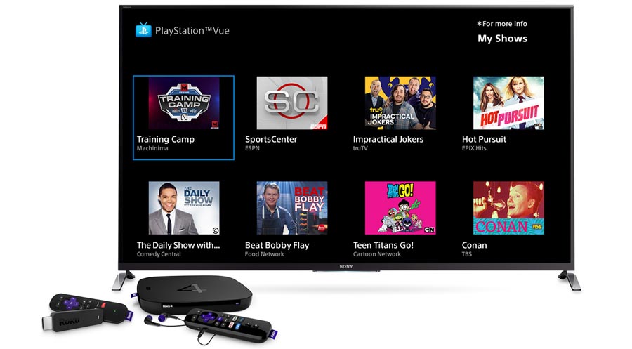 PlayStation Vue on Roku