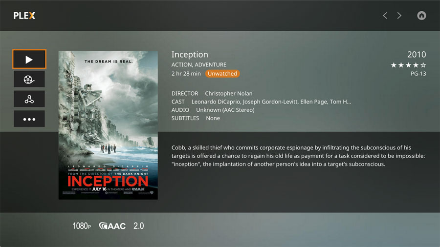 Plex Media Player Plex Media Player