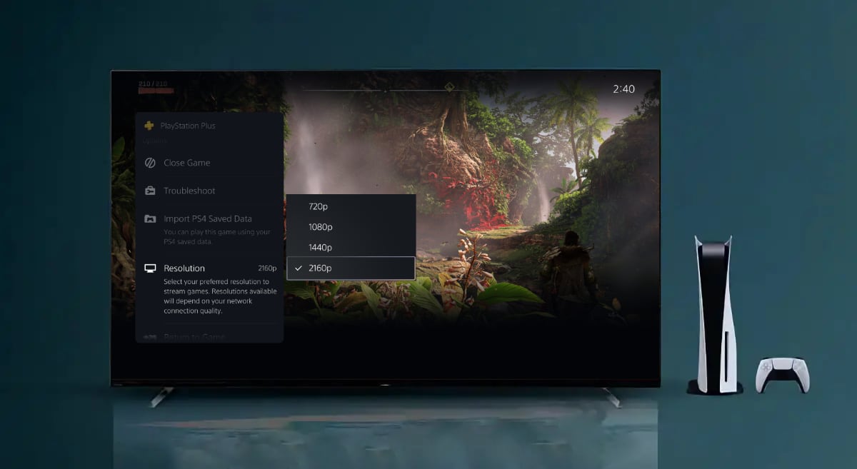 Chromecast com Google Tv pode agora fazer stream de jogos PS5 