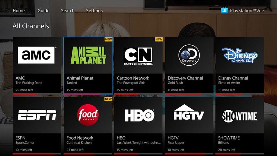 PS Vue