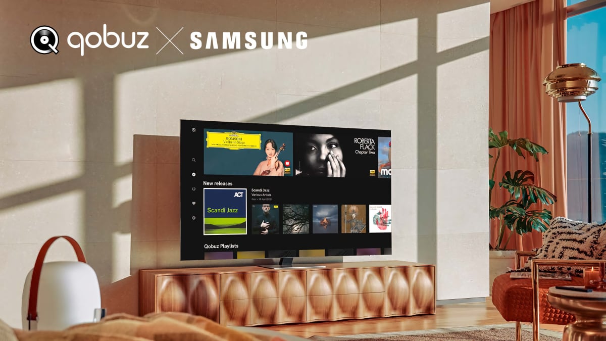 Qobuz Samsung Smart TV